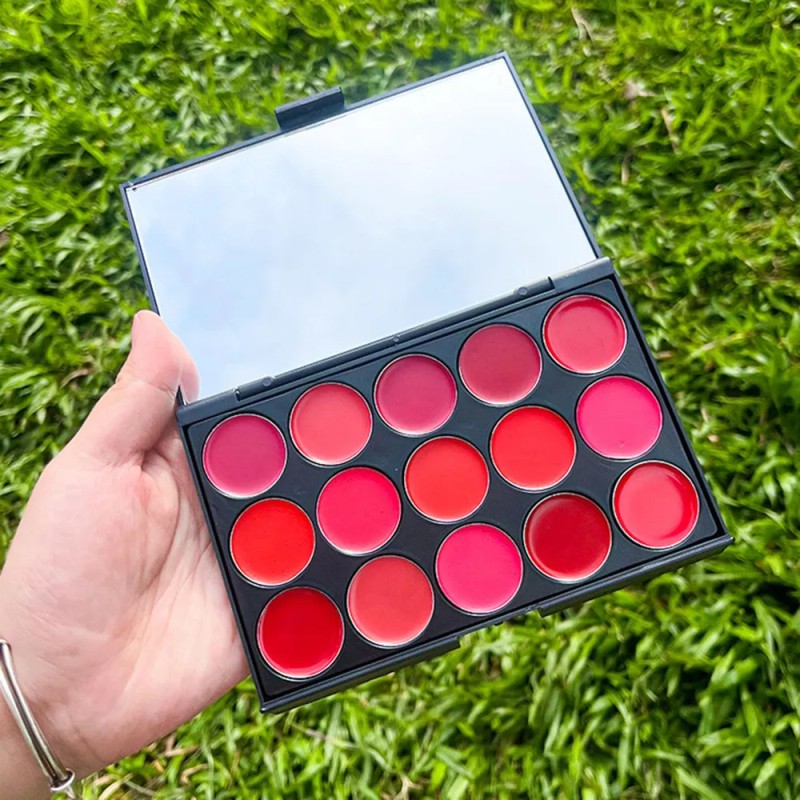 Colección De Barras De Labios Con 15 Tonos Lujosos Para