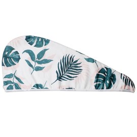 Cala - Gorro de baño/Turbante Super Absorbente para el Cabello (Print Tropical)