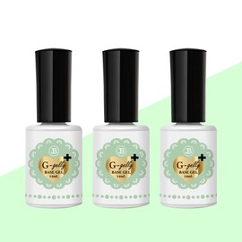 Gracia Jinbee Slightly Acidic Gijelly Base Gel Plus Gel 14ml 3pcs / 그라시아 진비 미산성 지젤리베이스젤 플러스젤 14ml 3개