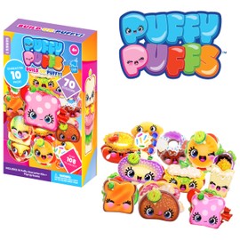 Puffy Puffs – Create Your Own Stackable Foodie Sticker Characters! (10 Pack)