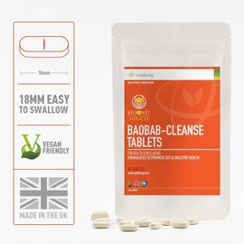 VYTALIVING Baobab Cleanse Tablets - Improves Digestive System, Immune Booster, Ideal for Health and Well-Being | 60 Tablets