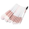12Pcs Makeup Brushes Set Synthetic Cosmetic Brush Artificial Fiber Soft