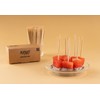 FOOGO Green 250pcs Bamboo Cocktail Sticks 9cm Wooden Toothpicks Cocktail
