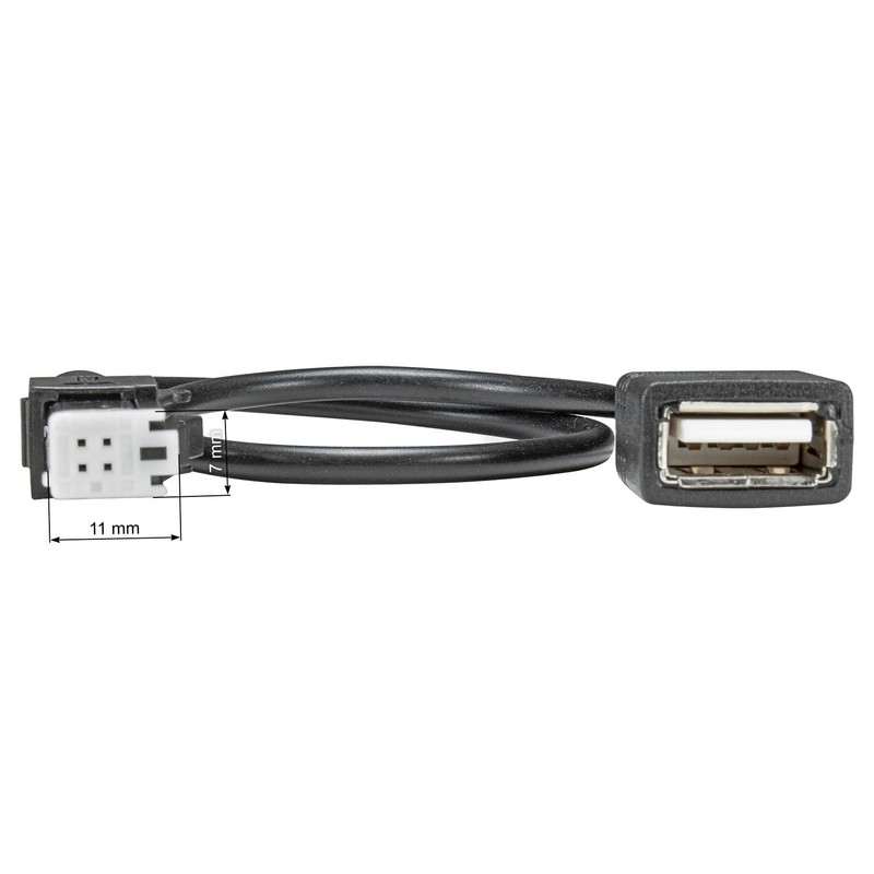 tomzz Audio 7553-002 USB IN Adapter Compatible with Subaru BRZ