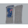 MIKASA TSUBO Recipe Urn Map Five Toe Socks (Gray)