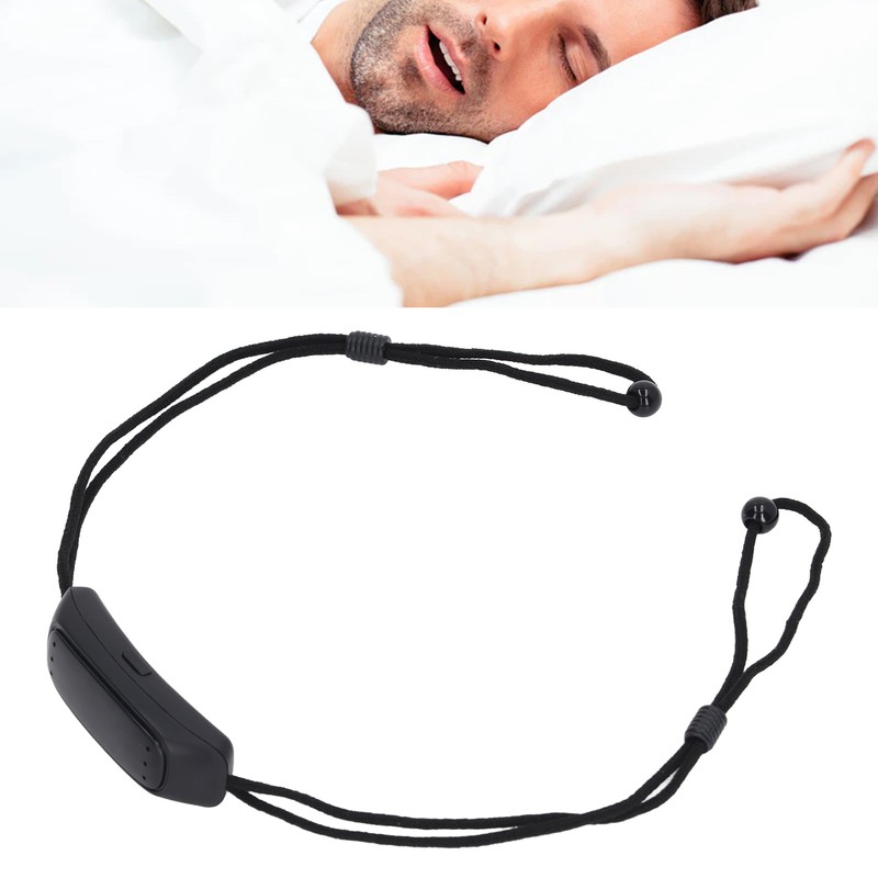 Electric Prevent Snoring Device Vibration Pulse Improve Sleeping Snoring Problem