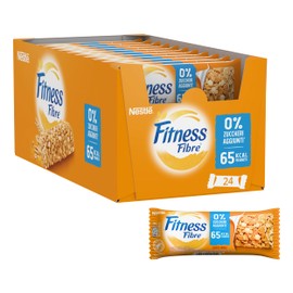 FITNESS Fiber Honey Barrette Cereali Integrali gusto Miele, 24 Barrette da 20g (480g)