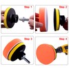 SIQUK 13 Pieces Buffing Pads 6 Inch Car Polishing Pad