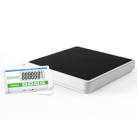 Helsevesen Medical Scale, Professional 660 lb Bariatric Body Weight Scale, Physician Scale with 12.5" x 12.9" Platform, Remote Display Scale, Wrestling Scale, Floor Scale, Gym Scale