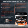 Blackstone 2-IN-1 Griddle & Cast Iron Seasoning Conditioner 6.5 OZ–