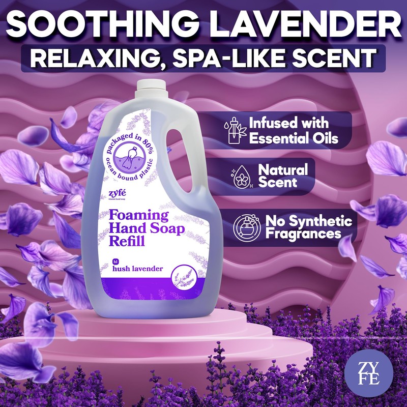 ZYFE hand soap refills foam
