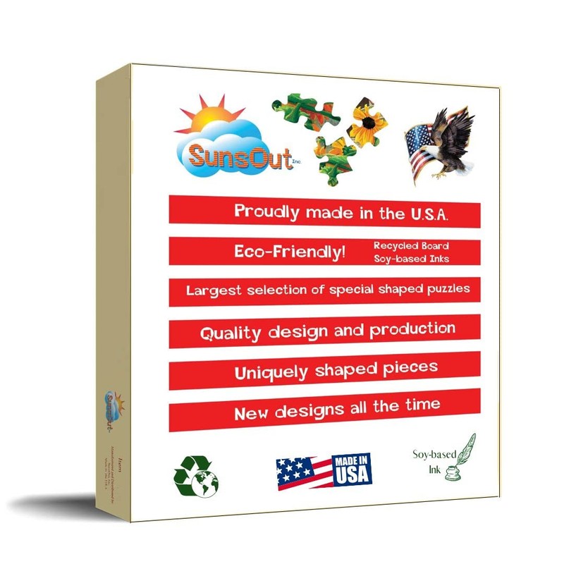 SUNSOUT INC - Yeti - 850 pc Special Shape Jigsaw