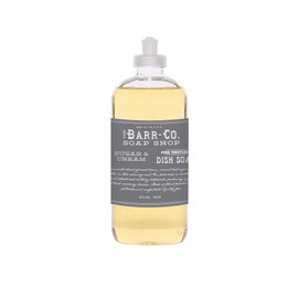 Barr Co 16oz Soothing Powerful Pure Vegetable Gentle Dish Soap Collection (Sugar & Cream)
