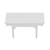 1: 12 Dollhouse Desk Wooden Modern Miniature Table Mini Writing