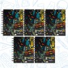Cuaderno De Bolsillo Arte Indra De 100 Hojas 5 Piezas