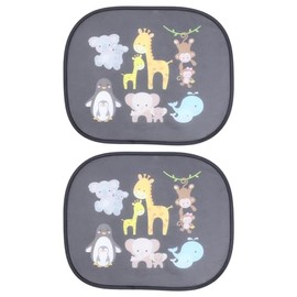 2 Piezas Quitasol Parasol para Ventana Lateral De Coche Parasol para Ventana De Coche Dibujos Animados para Uso Automóvil