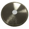 4" Electroplated Continuous Rim Tile Diamond Blade for Cutting Marble,