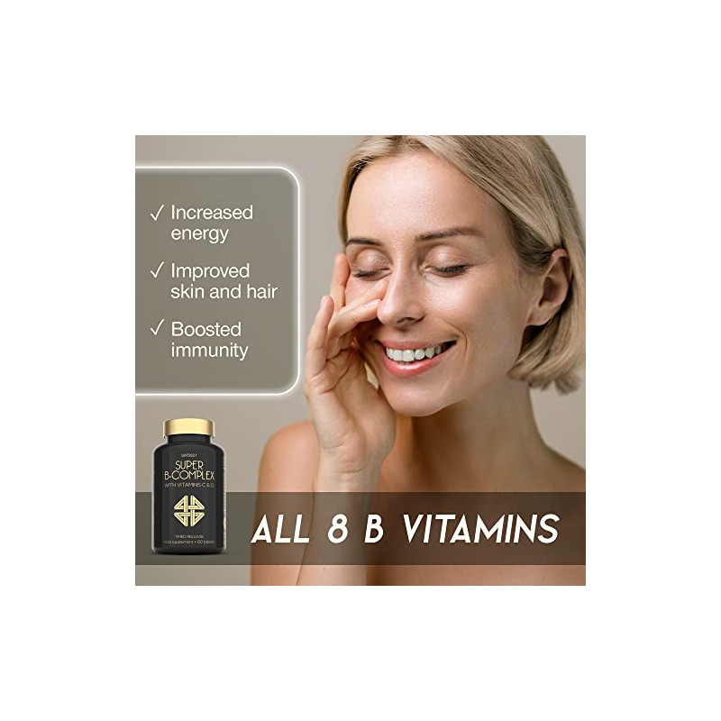 Vitamin B Complex High Strength - Slow Release Super B