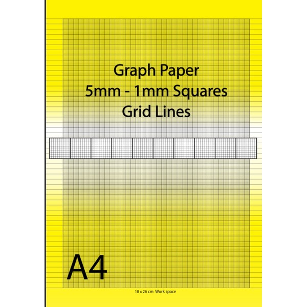 5mm - 1mm Graph Paper (0.1 cm - 0.5 cm):