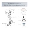 Powswopx K-0650 Air Compressor Cylinder Ring Kit Compatible with Craftsman