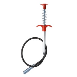 HARFINGTON Flexible Grabber Claw Pick Up Tool 0.47" Dia. 24" 4 Claws Stainless Steel Cleaning Hook Unclog Sink Sewer Hair Drain Cleaner Tool Sink Unclogger for Toilet Bathtub Sewer