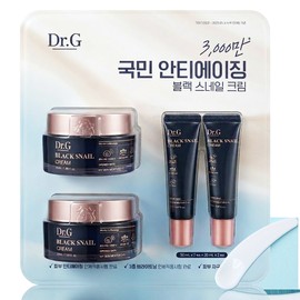 Dr. G Black Snail Cream 50ml 2pcs + 40ml + Spatula / 닥터지 블랙 스네일 크림 50ml 2개+40ml+스파츌라