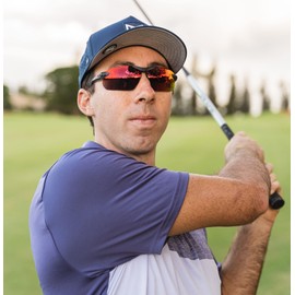 Tifosi Optics Seek FC 2.0 Sunglasses (Satin Vapor, Smoke Red)