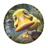 Funny Duck Spare Tire Cover with Unique Print, Weatherproof Wheel