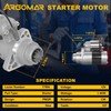 Argomar 17904N Starter Motor for Infiniti FX35 03-08 3.5L, G35
