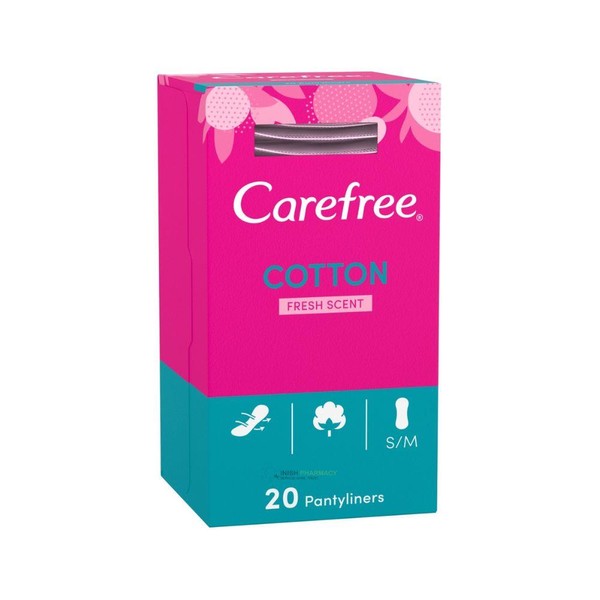 Carefree Cotton Breathable Scented Liners 20