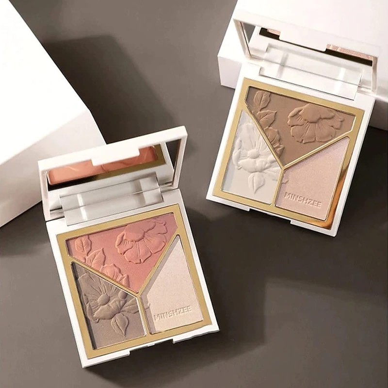 Light and Shadow Artist Blush Shading Highlights All-in-One Disc Brighten