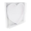 12" Fillable Cardboard Heart Shaped Charcuterie Gift Cupcake Box With