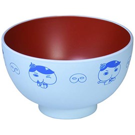 Oshiritantei 804519 Lacquer Soup Bowl, M, Blue