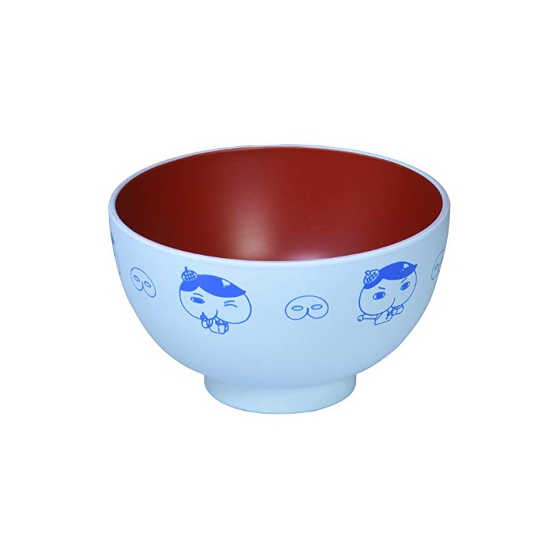 Oshiritantei 804519 Lacquer Soup Bowl, M, Blue