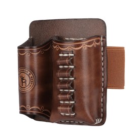 Leather Multitool & Flashlight Holder EDC Organizer Belt-Mount for Camping