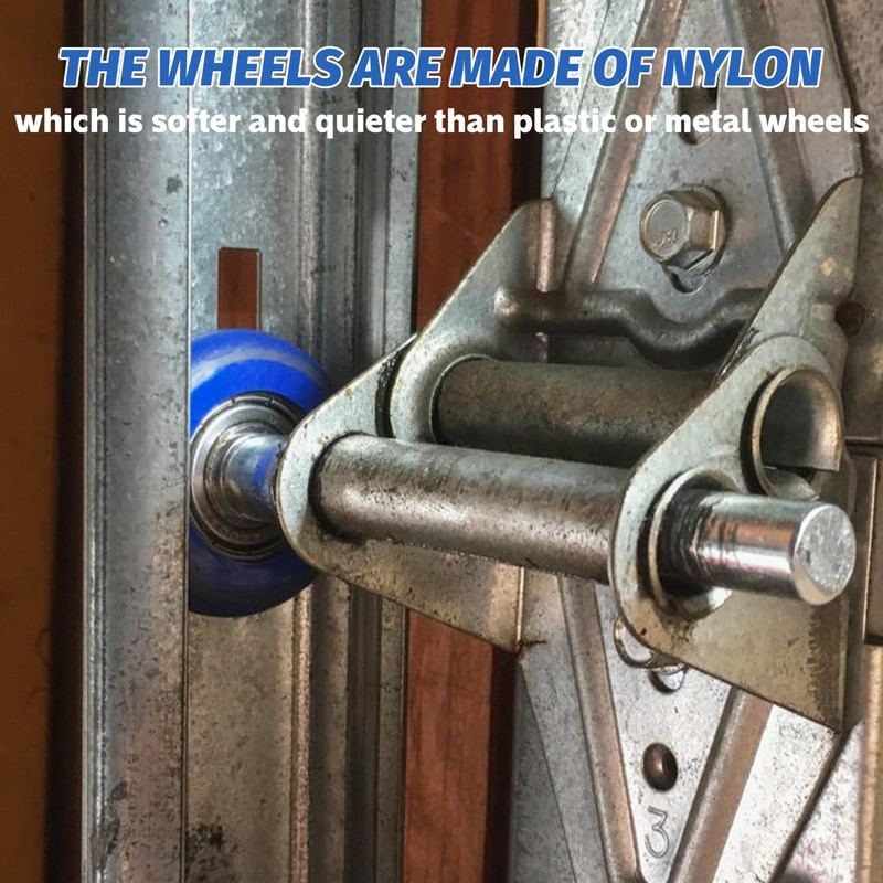Durable & Quite 2" Sealed 6200ZZ Bearing Nylon Garage Door