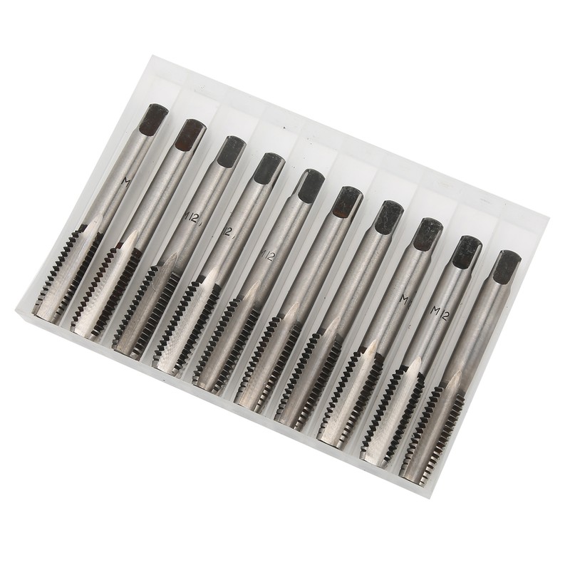 M12 Metric Taper and Plug Tap Set Carbon Steel Straight