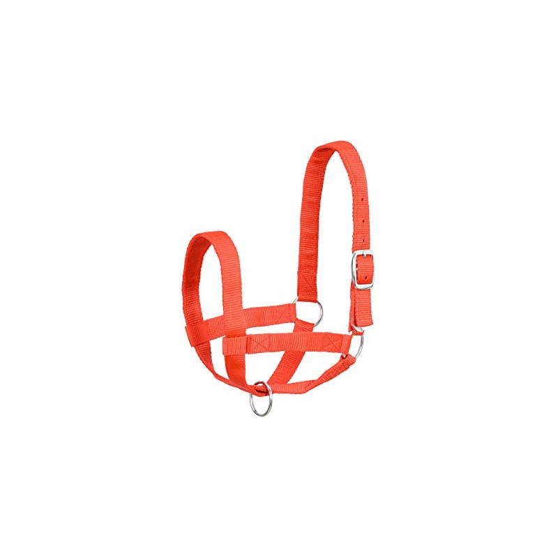 SIE Cattle livestock Cow Halters (Pony, Red)