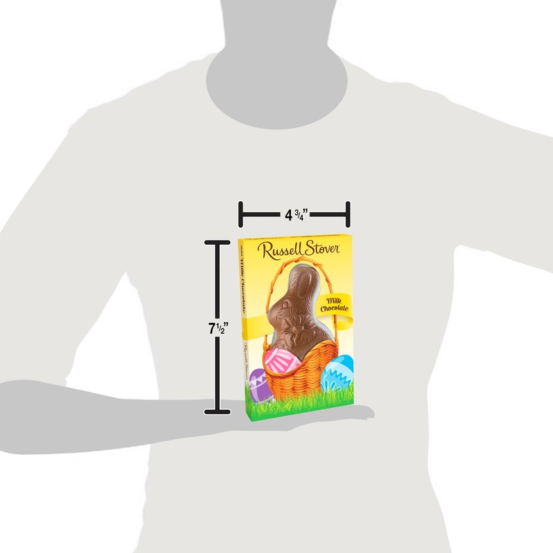 Russell Stover Milk Chocolate Easter Rabbit, 3 oz.