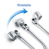 WINTOOLS 7/8" 22mm Flexible Head Oxygen Sensor Head Wrench, Forged