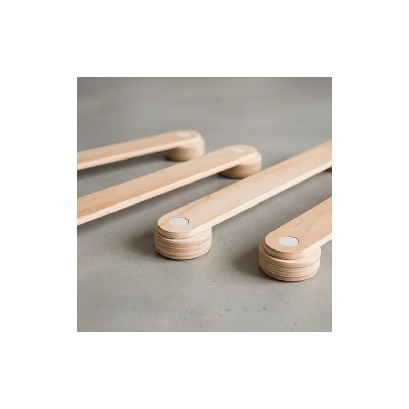 Barras De Equilibrio Montessori Niños Bebe Vigas 3 Pz 60