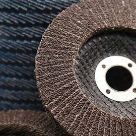 10 pcs Flap Discs Aluminum Oxide Polishing Flap Discs 115mm, Grit 60, for Angle Grinders Sanding Cleaning Stainless Steel And Mild Steel