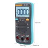 ZT101 Digital Multimeter AC DC Voltmeter Ammeter Ohmmeter Volt Tester
