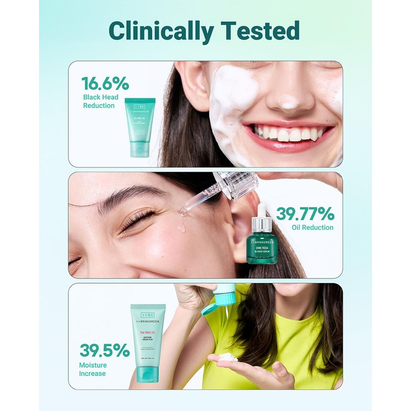 BRING GREEN TEA TREE CICA TRIAL KIT | Travel Size