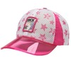 White Fang CZ005 Hat Baseball Brim, Star, Cute Cap, Stylish,
