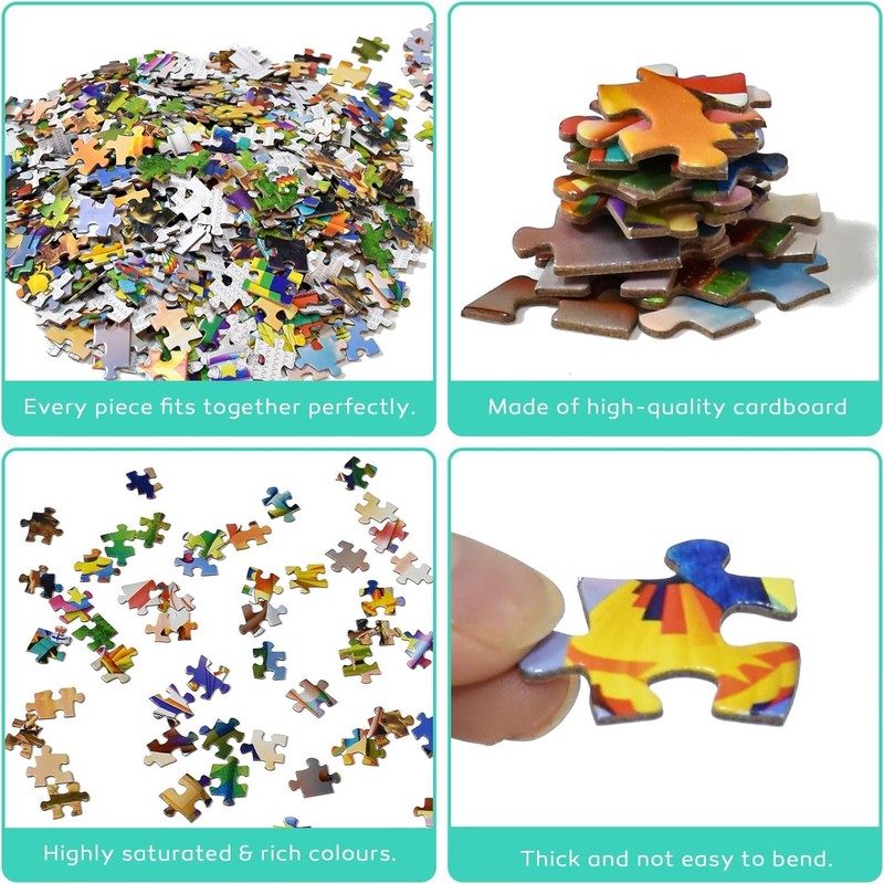 AMAZING PUZZLES 1000 Piece Jigsaw Puzzle for Kids and Adults