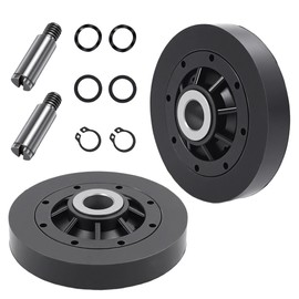 RB170002 AP5186795 Dryer Drum Support Roller Kit Compatible with S-Q Alli-ance Dryers Replaces PS12220620 PD00042561 3447593 EAP122206200