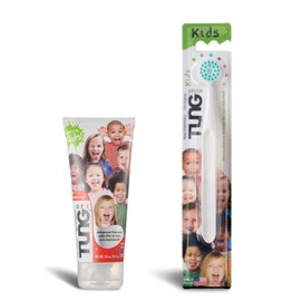 TUNG Kids Starter Set (Tang) Tangel, Children's Tongue Gel + Brush)