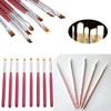 Pingshow74 Premium Brush Set - Popular Pink Nail Collection 3