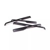 Unbranded ABS Interior Door Panel Trim Strips Matte Black 4pcs